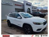 2021 Bright White Jeep Cherokee Latitude Plus 4x4 #140996265