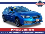 Ocean Blue Pearl Subaru Impreza in 2020
