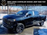 2021 Diamond Black Crystal Pearl Ram 1500 Limited Crew Cab 4x4 #141006639