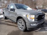 2021 Ford F150 STX SuperCab 4x4 Front 3/4 View