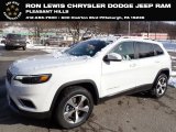 2021 Bright White Jeep Cherokee Limited 4x4 #141020103