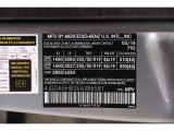 2014 ML Color Code for Paladium Silver Metallic - Color Code: 792