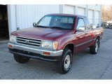1996 Sunfire Red Pearl Metallic Toyota T100 Truck SR5 Extended Cab 4x4 #141020157