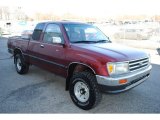 1996 Toyota T100 Truck Sunfire Red Pearl Metallic