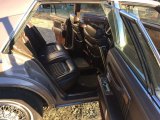 1983 Cadillac Seville Sedan Rear Seat