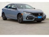 2021 Sonic Gray Pearl Honda Civic Sport Hatchback #141030756