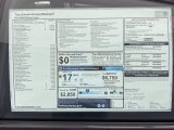 2021 BMW M8 Gran Coupe Window Sticker