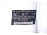 2018 Sonata Color Code for Quartz White Pearl - Color Code: W8