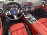 2021 BMW 8 Series 850i xDrive Convertible Fiona Red/Black Interior