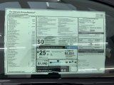 2021 BMW 4 Series M440i xDrive Coupe Window Sticker