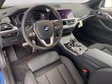 2021 BMW 4 Series 430i Coupe Black Interior