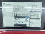 2021 Mini Hardtop Cooper S Window Sticker