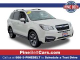 2018 Crystal White Pearl Subaru Forester 2.5i Premium #141060495