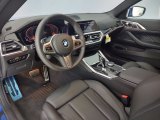 2021 BMW 4 Series 430i Coupe Black Interior