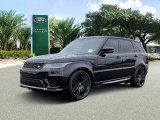 Santorini Black Metallic Land Rover Range Rover Sport in 2021