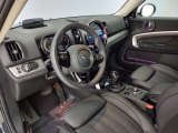 2021 Mini Countryman Cooper S Carbon Black Lounge Leather Interior