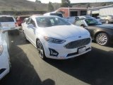 Oxford White Ford Fusion in 2019