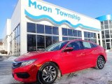 2017 Rallye Red Honda Civic EX Sedan #141128071