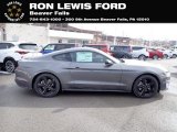 2021 Carbonized Gray Metallic Ford Mustang EcoBoost Fastback #141127996