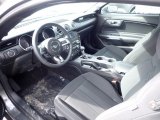 2021 Ford Mustang EcoBoost Fastback Ebony Interior