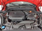 2021 Mini Hardtop Cooper 4 Door 1.5 Liter TwinPower Turbocharged DOHC 12-Valve VVT 3 Cylinder Engine