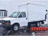 2015 Summit White Chevrolet Express Cutaway 3500 Moving Van #141139392