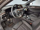 2021 BMW 5 Series 540i Sedan Black Interior