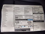 2021 BMW 4 Series M440i xDrive Coupe Window Sticker