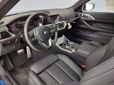 2021 BMW 4 Series 430i Coupe Black Interior