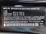 2021 4 Series Color Code for Jet Black - Color Code: 668