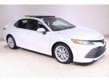 2018 Wind Chill Pearl Toyota Camry XLE V6 #141159988