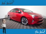 Hypersonic Red Toyota Prius in 2017