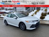 2021 Wind Chill Pearl Toyota Camry XLE AWD #141159881