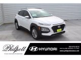 2021 Chalk White Hyundai Kona SEL #141184225