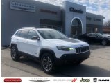 2021 Bright White Jeep Cherokee Traihawk 4x4 #141184268