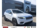 2021 Bright White Jeep Cherokee Latitude Lux 4x4 #141184255