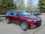 Velvet Red Pearl Jeep Cherokee in 2021