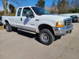 2001 Oxford White Ford F350 Super Duty XLT SuperCab 4x4 #141194846