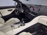 2018 BMW 6 Series 650i Gran Coupe Ivory White Interior