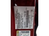 2015 MKZ Color Code for Ruby Red - Color Code: RR