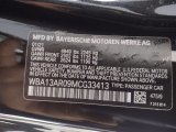 2021 4 Series Color Code for Black Sapphire Metallic - Color Code: 475