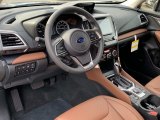 2021 Subaru Forester 2.5i Touring Saddle Brown Interior