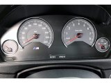 2016 BMW M3 Sedan Gauges