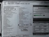 2021 Ram 2500 Laramie Mega Cab 4x4 Window Sticker