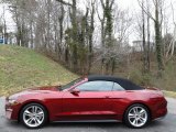 2019 Ruby Red Ford Mustang EcoBoost Convertible #141234386