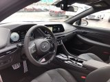 2021 Hyundai Sonata N Line Black Interior