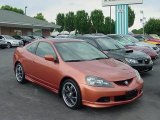 2005 Blaze Orange Metallic Acura RSX Type S Sports Coupe #14123345