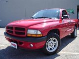 Flame Red Dodge Dakota in 2001