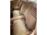 1981 Pontiac Firebird Trans Am Coupe Rear Seat