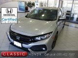 2018 Lunar Silver Metallic Honda Civic EX-L Navi Hatchback #141261554